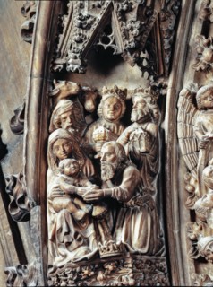 Dôme de Milan : portail de la sacristie sud