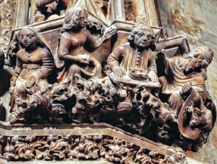 Dôme de Milan : portail de la sacristie sud