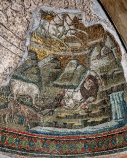 Dôme de la chapelle de la basilique Saint-Laurent de Milan