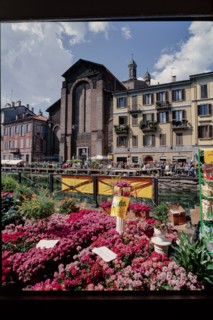 Veduta della Chiesa di S.Maria delle Grazie al Naviglio