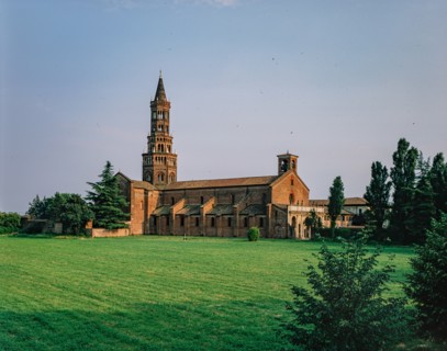 Veduta dell’Abbazia di Chiaravalle