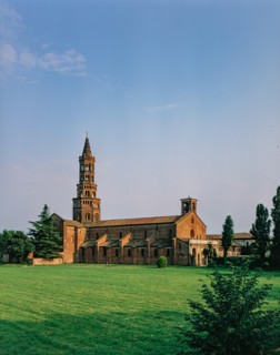 Veduta dell’Abbazia di Chiaravalle