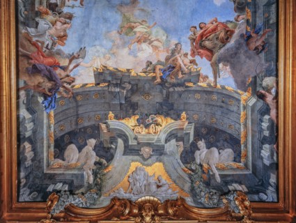 Palazzo Clerici,  Galleria degli arazzi o salone del Tiepolo