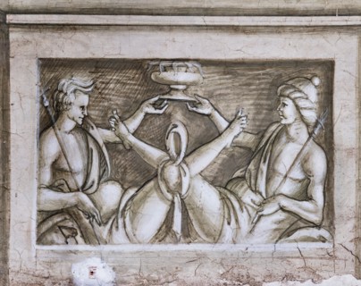Fresque du mur sud-ouest de la Libreria Piccolomini à Sienne
