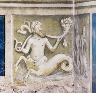 Fresque du mur sud-ouest de la Libreria Piccolomini à Sienne
