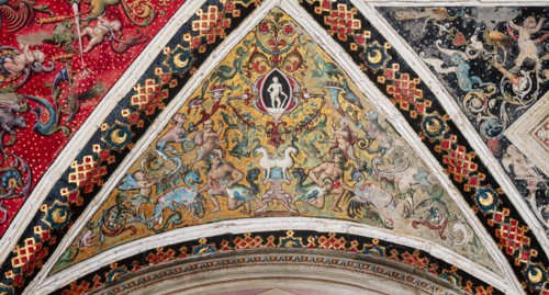 Voûte de la Libreria Piccolomini à Sienne