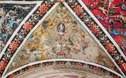 Voûte de la Libreria Piccolomini à Sienne