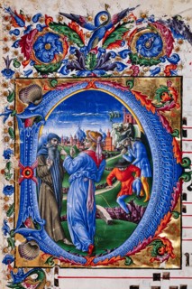 Recueil de chants conservé à la Libreria Piccolomini de Sienne