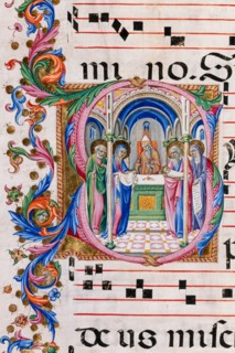 Recueil de chants conservé à la Libreria Piccolomini de Sienne