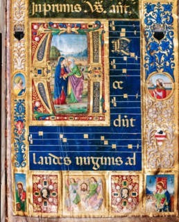 Recueil de chants conservé à la Libreria Piccolomini de Sienne