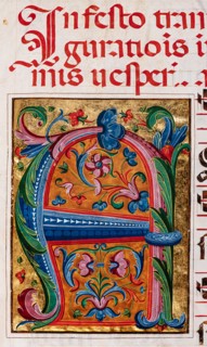 Recueil de chants conservé à la Libreria Piccolomini de Sienne