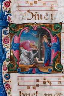 Recueil de chants conservé à la Libreria Piccolomini de Sienne