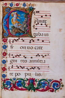 Recueil de chants conservé à la Libreria Piccolomini de Sienne