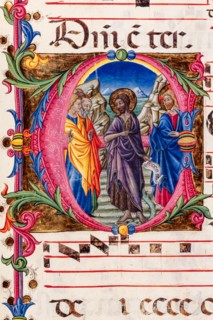 Recueil de chants conservé à la Libreria Piccolomini de Sienne