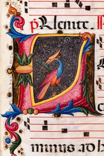 Recueil de chants conservé à la Libreria Piccolomini de Sienne