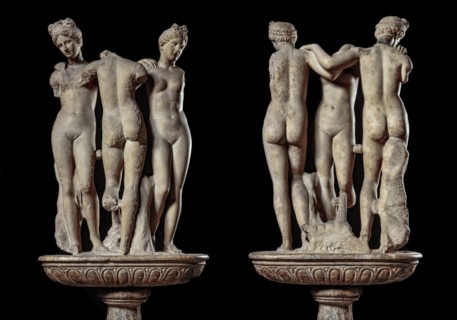 Les Trois Grâces, de la Libreria Piccolomini de Sienne