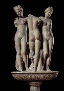 Les Trois Grâces, de la Libreria Piccolomini de Sienne
