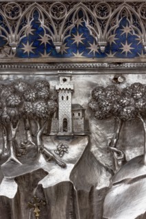 Détail de l'autel en argent du Trésor de Saint-Jean, Museo dell'Opera del Duomo, Florence