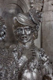 Détail de l'autel en argent du Trésor de Saint-Jean, Museo dell'Opera del Duomo, Florence