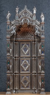 Détail de l'autel en argent du Trésor de Saint-Jean, Museo dell'Opera del Duomo, Florence