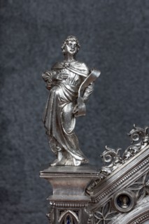Détail de l'autel en argent du Trésor de Saint-Jean, Museo dell'Opera del Duomo, Florence