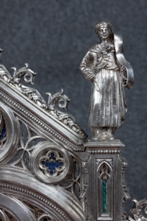 Détail de l'autel en argent du Trésor de Saint-Jean, Museo dell'Opera del Duomo, Florence