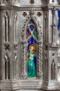 Détail de l'autel en argent du Trésor de Saint-Jean, Museo dell'Opera del Duomo, Florence
