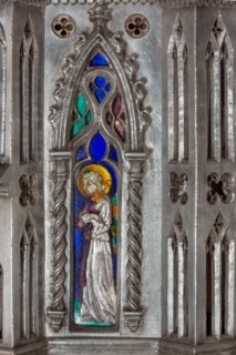 Détail de l'autel en argent du Trésor de Saint-Jean, Museo dell'Opera del Duomo, Florence