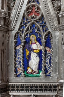 Détail de l'autel en argent du Trésor de Saint-Jean, Museo dell'Opera del Duomo, Florence