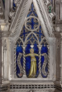 Détail de l'autel en argent du Trésor de Saint-Jean, Museo dell'Opera del Duomo, Florence