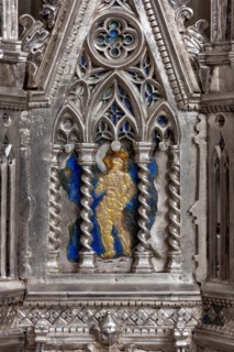 Détail de l'autel en argent du Trésor de Saint-Jean, Museo dell'Opera del Duomo, Florence