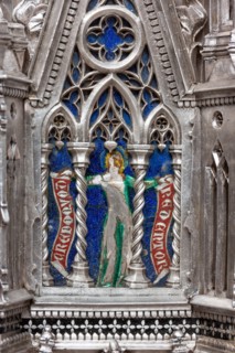 Détail de l'autel en argent du Trésor de Saint-Jean, Museo dell'Opera del Duomo, Florence
