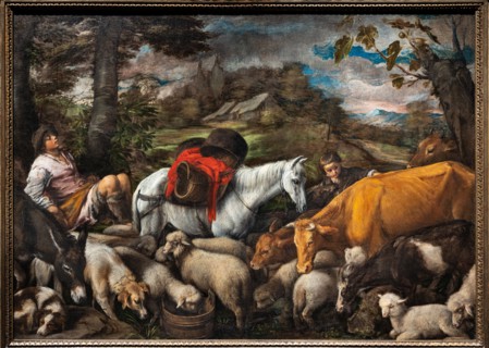“Pastoral (The White Horse)”, by Jacopo Bassano