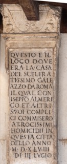 Vicenza, arcades of Corso Palladio