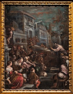 “Sermon of St. Paul”, by Jacopo Bassano