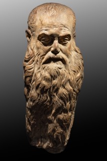 Sketch for the “Portrait bust of Apollonio Massa”, by Alessandro Vittoria