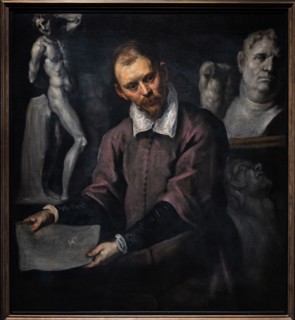 Portrait of a Man (Antonio Aliense?), by Jacopo Palma the Younger