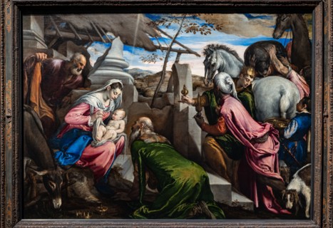 “Adoration of the Magi”, by Jacopo Bassano