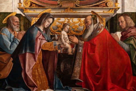 “Presentation of Jesus at the Temple”, by Bartolomeo Montagna
