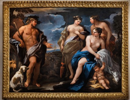 “The Judgment of Paris”, by Luca Giordano