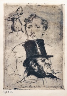 “Portrait of Rodenbach”, by Giovanni Boldini