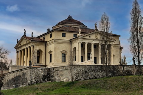 View of the Villa Almerico Capra known as La Rotonda