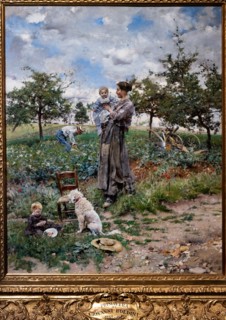 “In the countryside” by Giovanni Boldini
