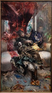 “The Waiting” by Giovanni Boldini