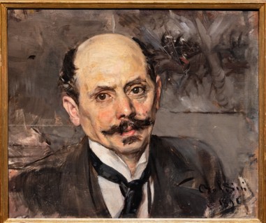 “Portrait of the painter  J.B. Edouard Detaille” by Giovanni Boldini