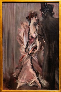 “Leaving the Ball” by Giovanni Boldini