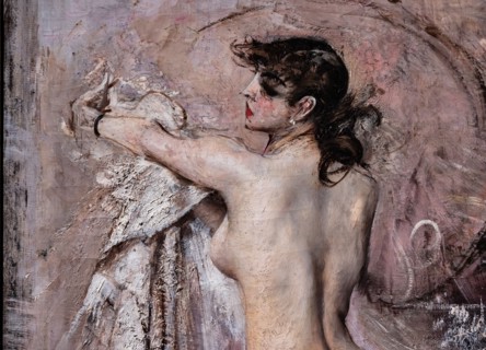 “After the Bath” by Giovanni Boldini