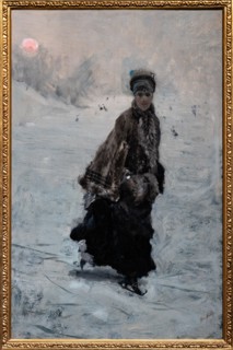 “The Skater” by Giuseppe De Nittis