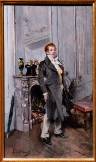 “Portrait of Coquelin Ainé” by Giovanni Boldini