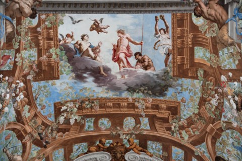 Sassuolo, Este Ducal Palace, the Bacchus Gallery